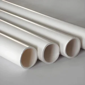 Waterproof PVC Electrical Conduit Pipe UV Resistant Plastic Tubing For Outdoor Wiring