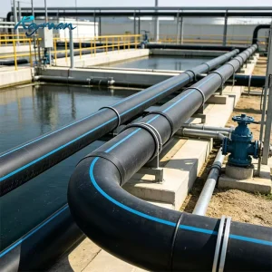 Wear Resistant HDPE Pipe for Aquaculture Pond Water Circulation and Drainage Systems with Butt Fusion Welding