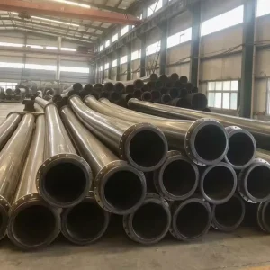 Wear Resistant UHMWPE Pipe Good Chemical Resistance Plastic Tube for Acid Alkali Waste Water Conveyance