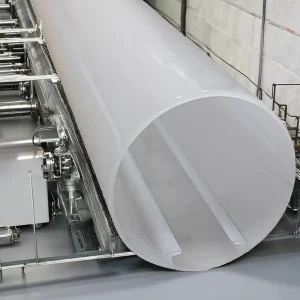 Wear Resistant UPVC Pneumatic Transport Pipe for Station and Bank Cash Carrier System PTS Tubing