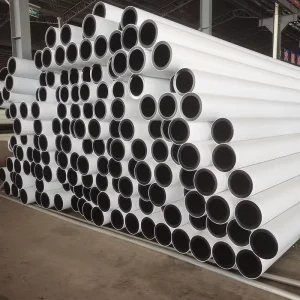 White Color Anti UV Hdpe Pipe for Mining Industry Good Quality
