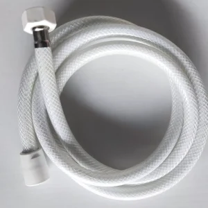 White Color Plastic PVC Material Flexible Hose Use for Shower