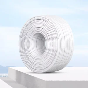 White PE Household Water Pipe 3/8 1/4 Inch for Water Purifier RV Accessories Manual Power Source Applicable