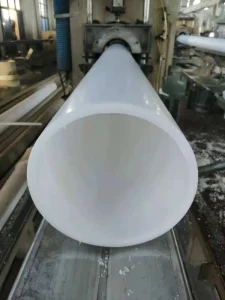 White PP Plastic Pipe High Pressure Resistant Anti Aging Rigid Pipe for Building Plumbing Residential Water Supply