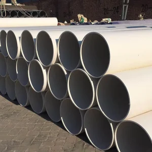 White Plastic 12 14 16 18 20 Inch Diameter PVC Pipe with High Strength and Long Service Life for Water Supply and Drainage