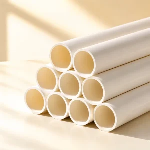 White UPVC Drainage Pipe High Strength Plastic Water Tube for Building Sewage System