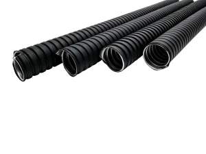 Wide Temperature Range Free Halogen Flexible Conduit V0 Flame Retardant Galvanized PVC Metal Hose Anti-Aging