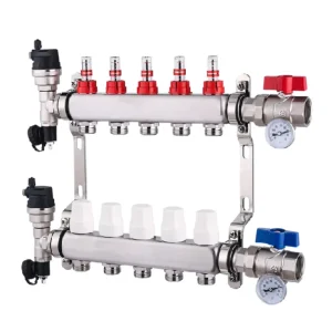 XF26017C Floor Heating Manifold with 2 12ways Heating Systems Parts