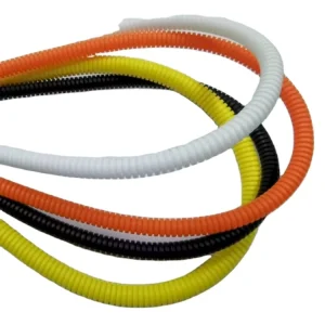 YUHAO Colourful PVC PP PE Flexible Corrugated Electrical Conduit Pipe
