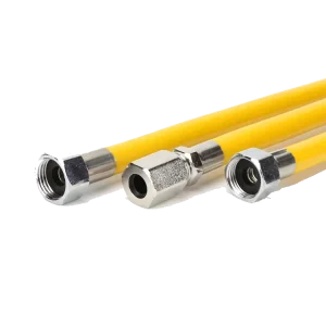 Yellow Black Cylinder Torch High Pressure Durable Flexible PVC Gas Hose CE Certified 15M-100M 1/4”-2” for LPG Argon Burner