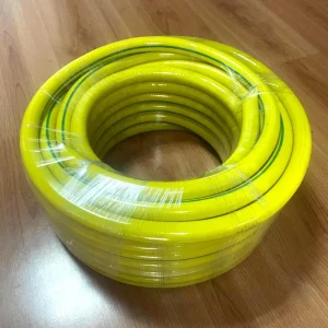 Yellow PVC Garden Hose Pipes for Watering Irrigation for Garden Use