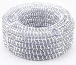 Yuming 2 Inch PVC Extruding Spiral Reinforced Hose Industrial Suction Discharge Pipe for Water Pump Drainage UV Resistant