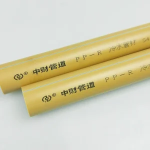 ZHONGCAI Official Standard GB T PPR Fiber Glass Composite Pipe 20 110mm PPR Plastic Tubes for Water Supply