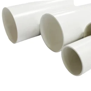 ZOHE Acid Alkali Resistant Flexible Light Weight UPVC Double Wall Corrugated High Pressure Non Toxic Drainage Pipes Indoor