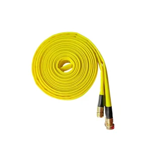 ZYfire TPU Lined Garden Hose Flexible Fire Resistant Canvas Irrigation Pipe Fire Safety Equipment Accessory for Firefighting
